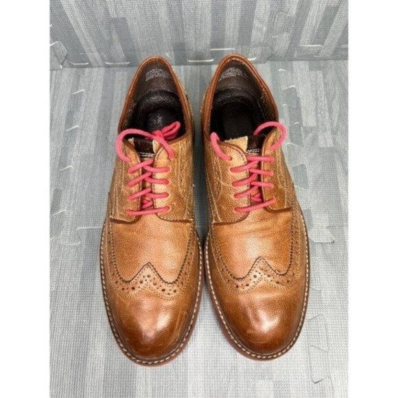 Florsheim Dash Wingtips Shoes Men\'s Size 9 Brown Leather main image 4
